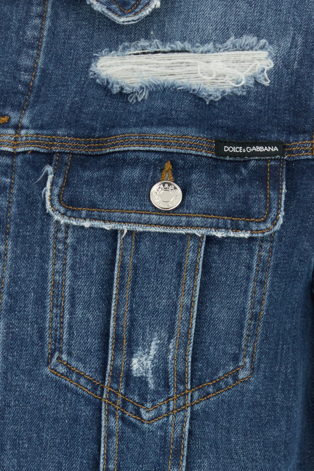 Stretch denim jacket - 5