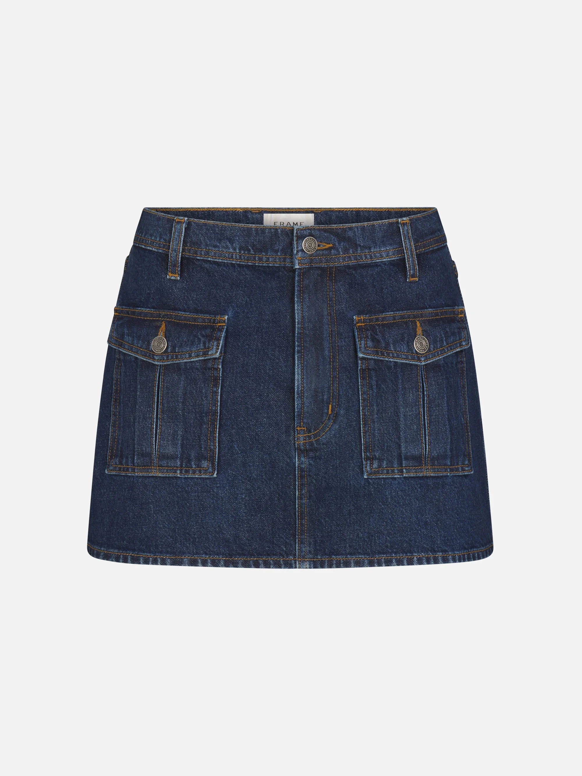 The Mini Denim Utility Skirt - 1