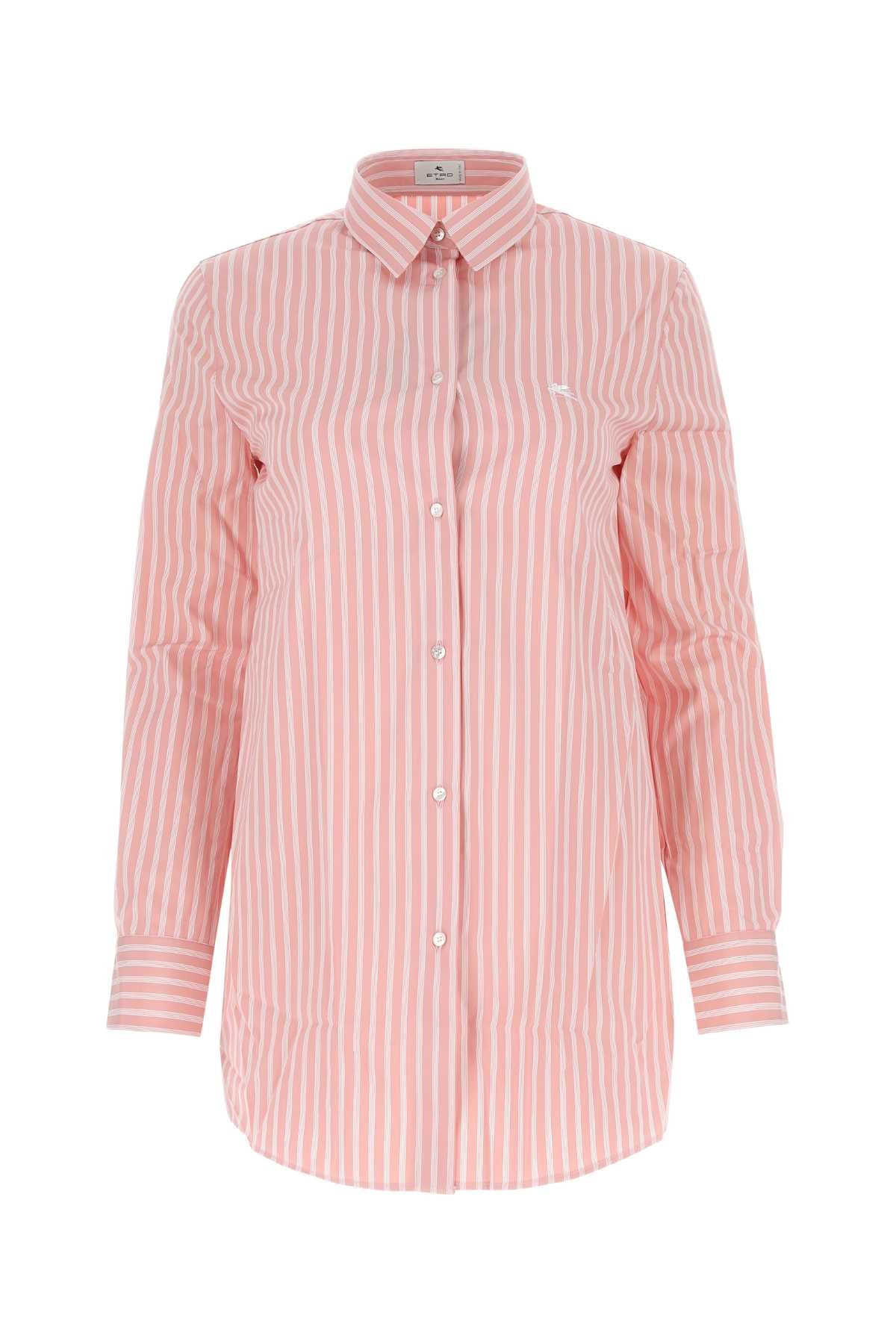 Etro Women Embroidered Poplin Shirt - 1