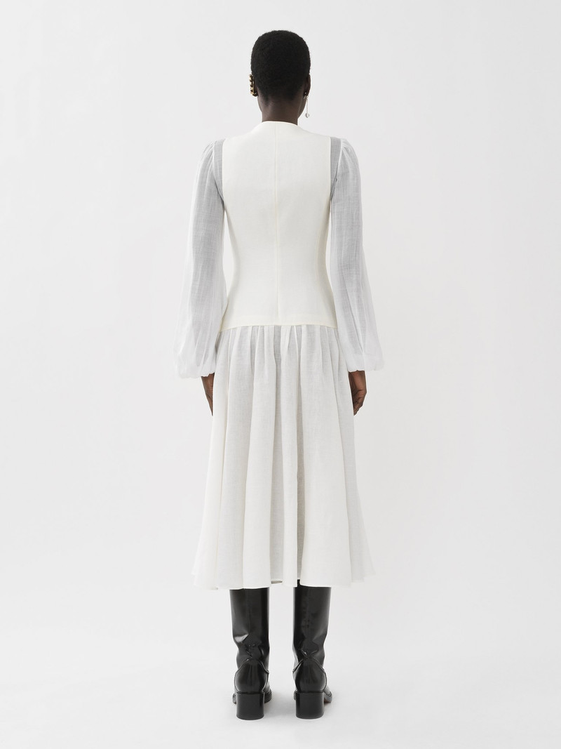 WAISTCOAT MIDI DRESS 4