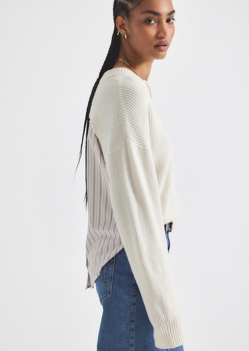 LYON MIXED MEDIA SWEATER 5