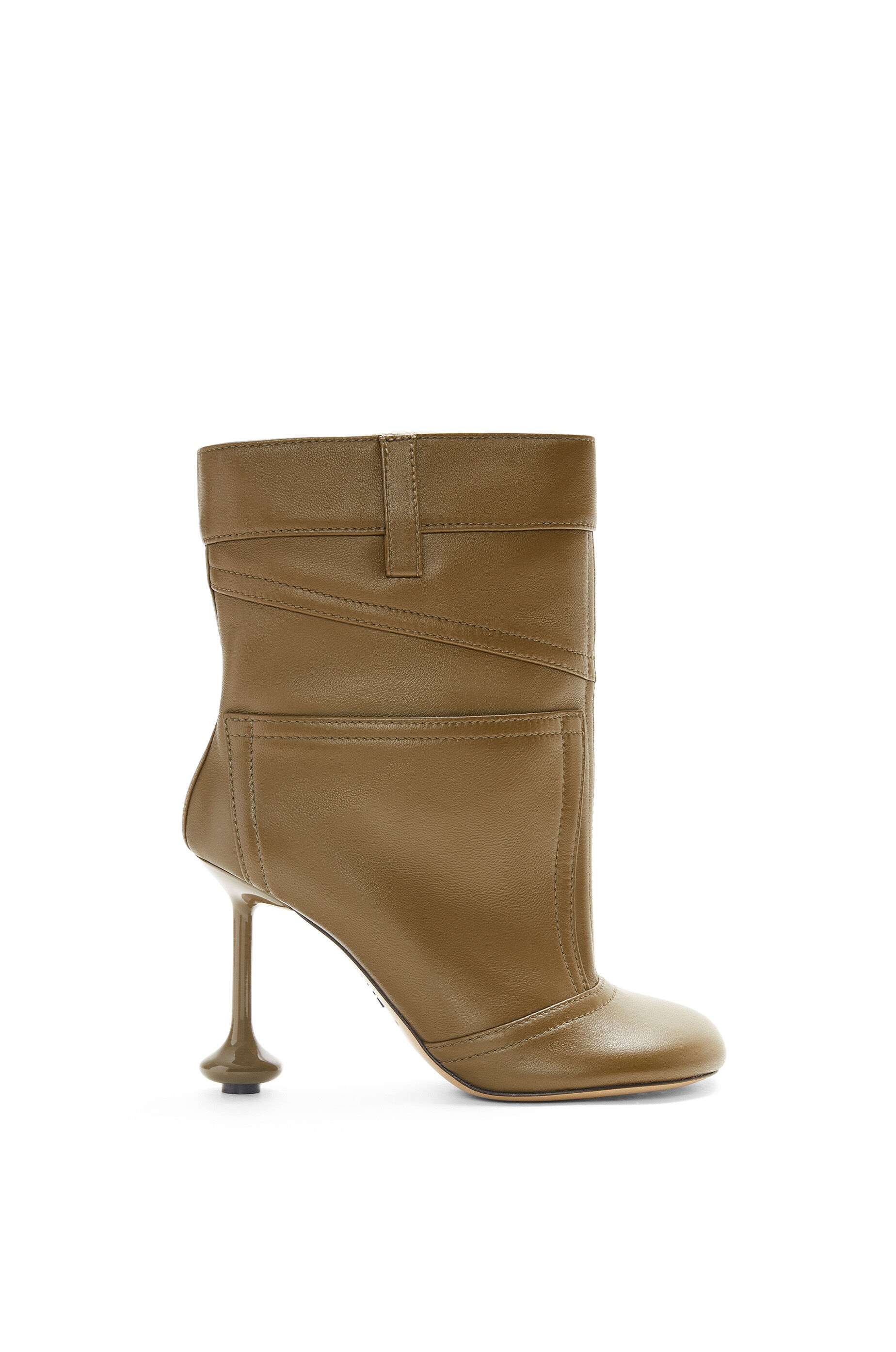 Toy ankle bootie in nappa lambskin - 1