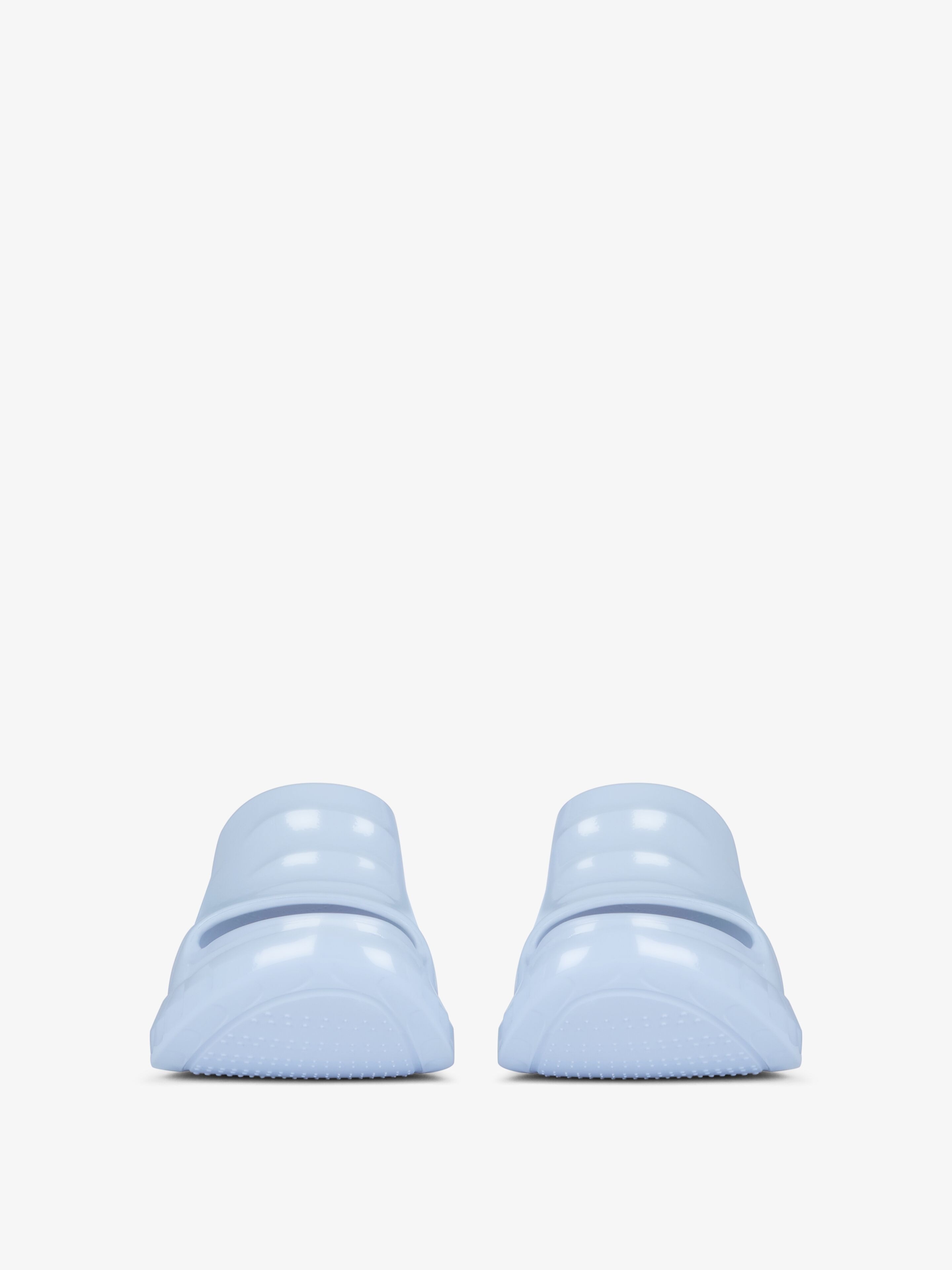 MARSHMALLOW WEDGE SANDALS IN RUBBER - 2