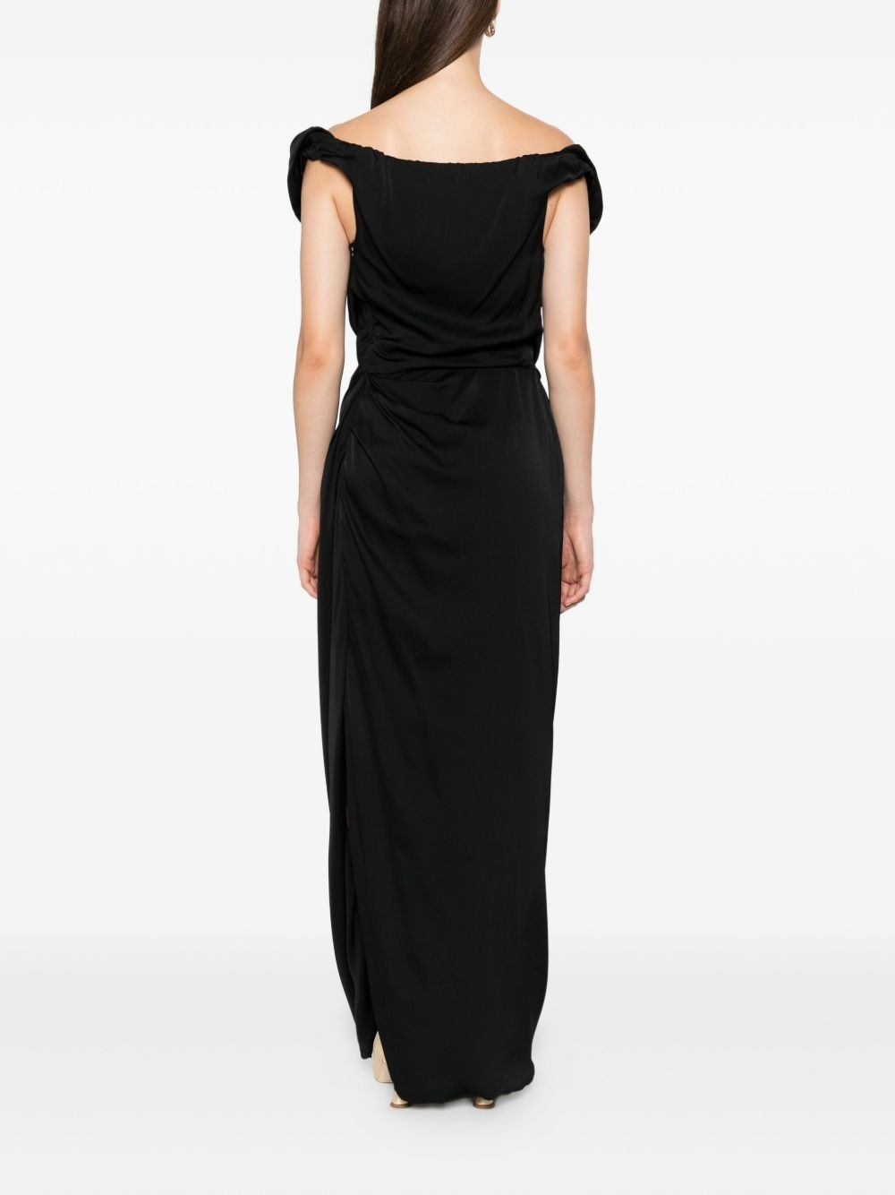 Ginnie Amber off-shoulder maxi dress - 4