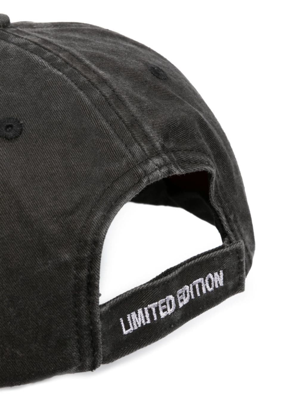 embroidered cotton baseball cap - 2