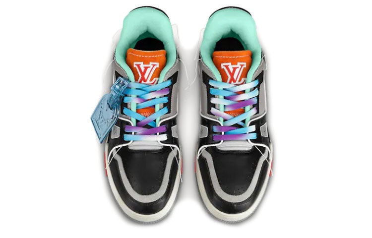 LOUIS VUITTON LV Trainers 'Teal Multi-color' 1A8QAN - 3