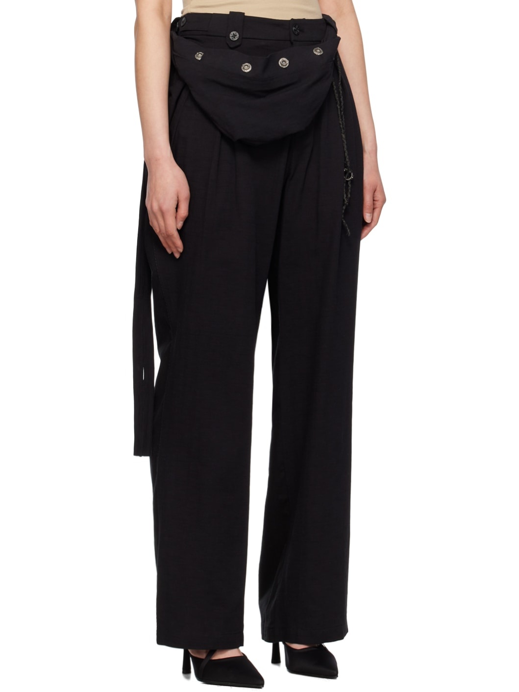 SSENSE Exclusive Black Trousers - 2