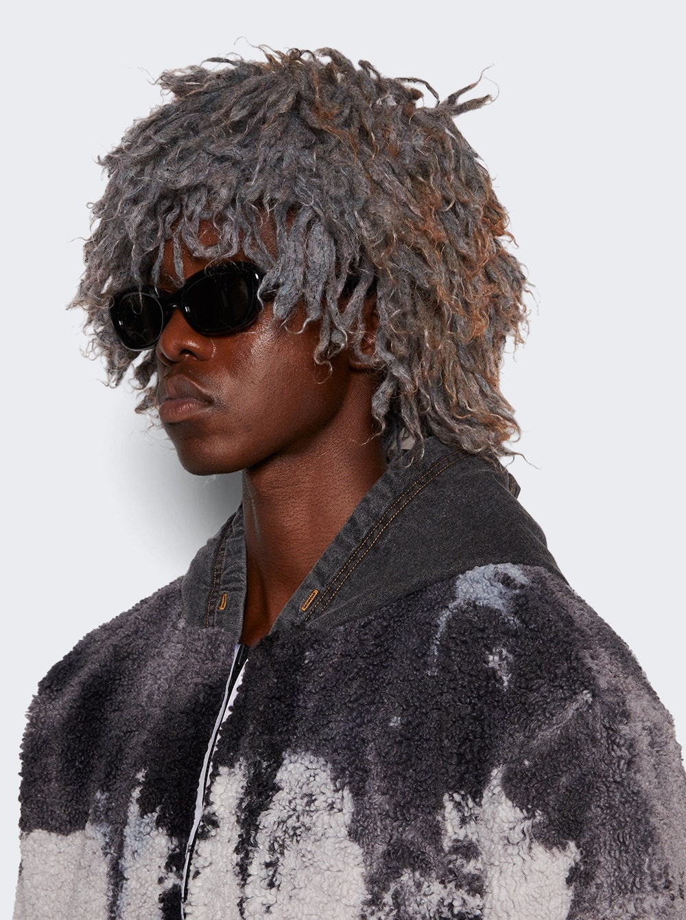 Shaggy Beanie Black - 3