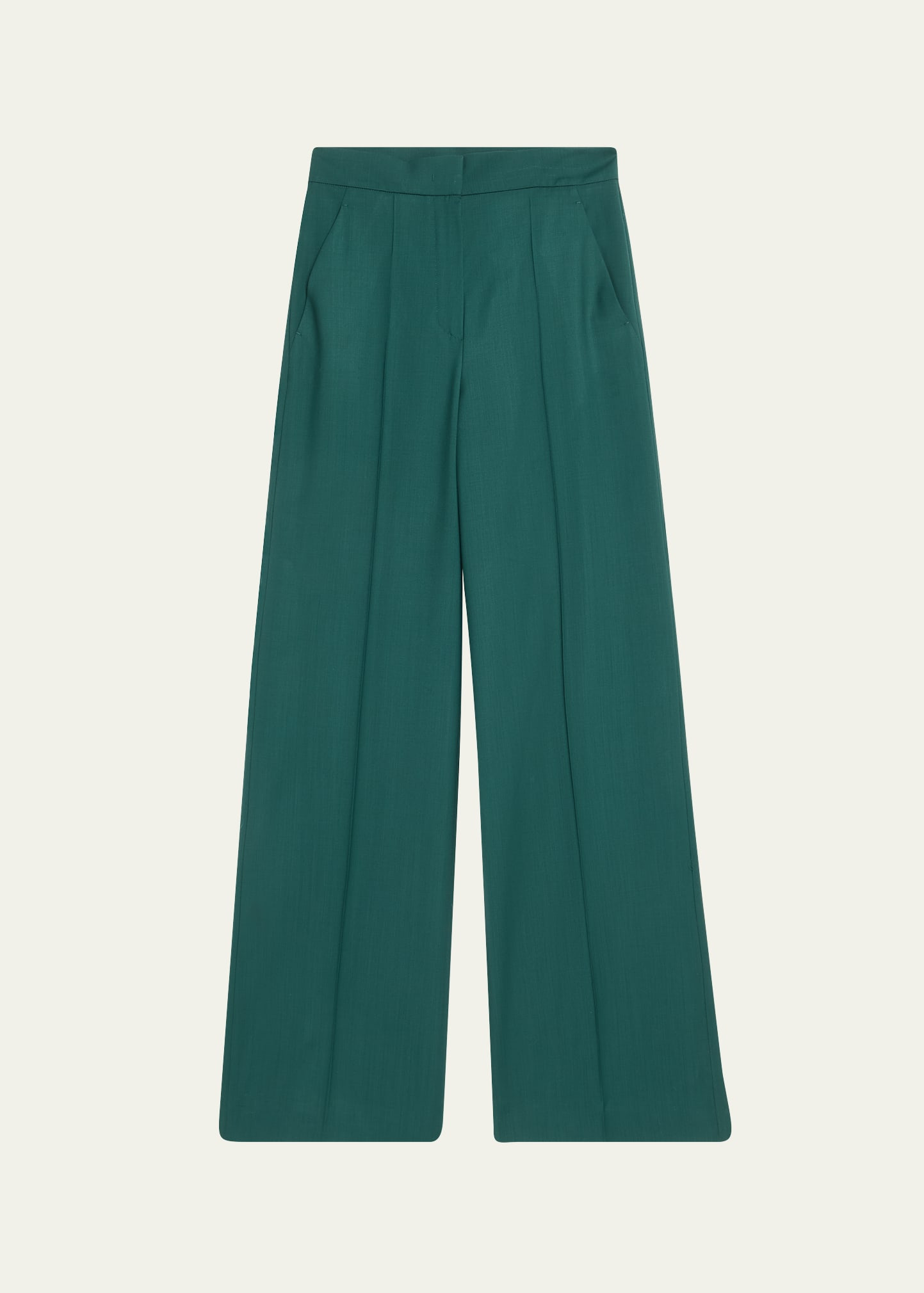 Fernet Wide Leg Wool Cashmere Trousers - 1
