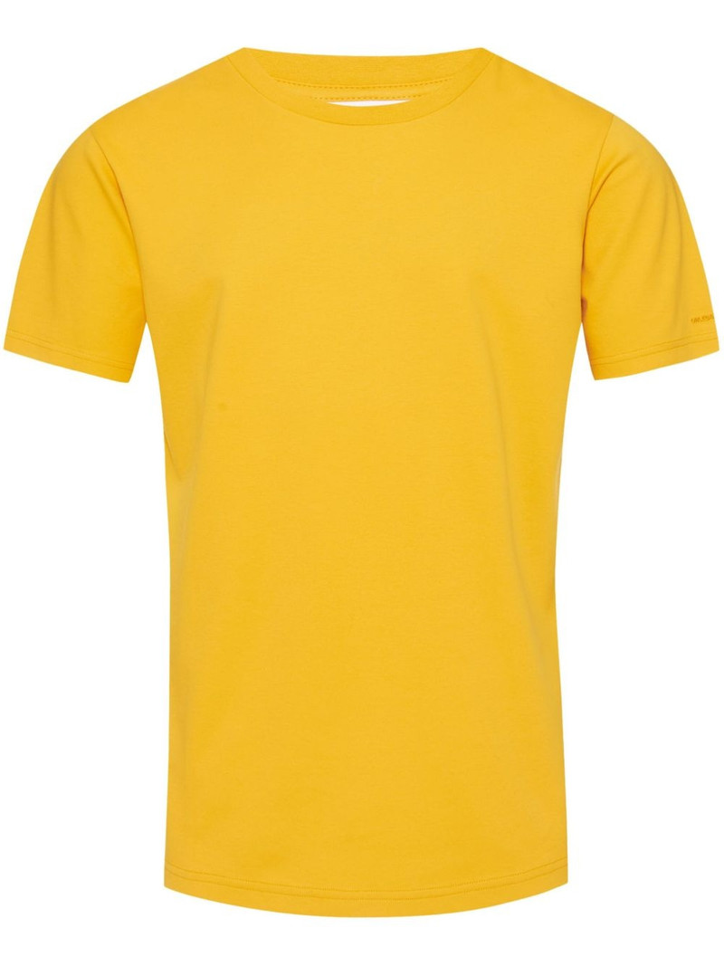logo-embroidered T-shirt 1