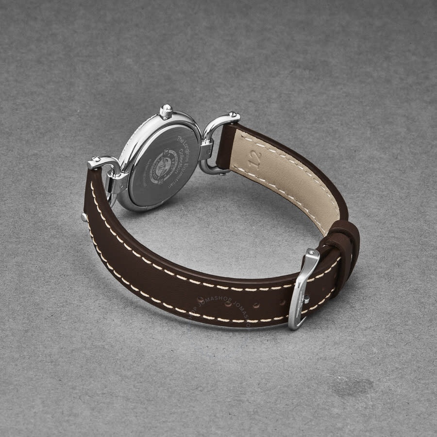 Longines Equestrian Quartz Diamond White Mother of Pearl Dial Ladies Watch L6.130.0.89.2 - 3