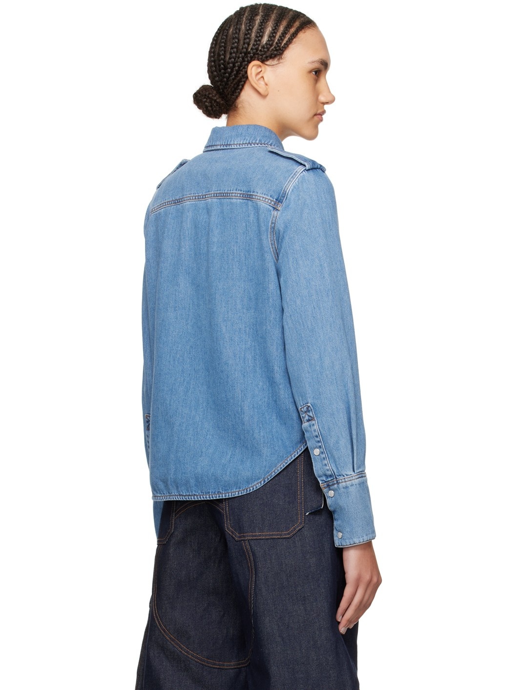 Blue Glenn Denim Shirt - 3