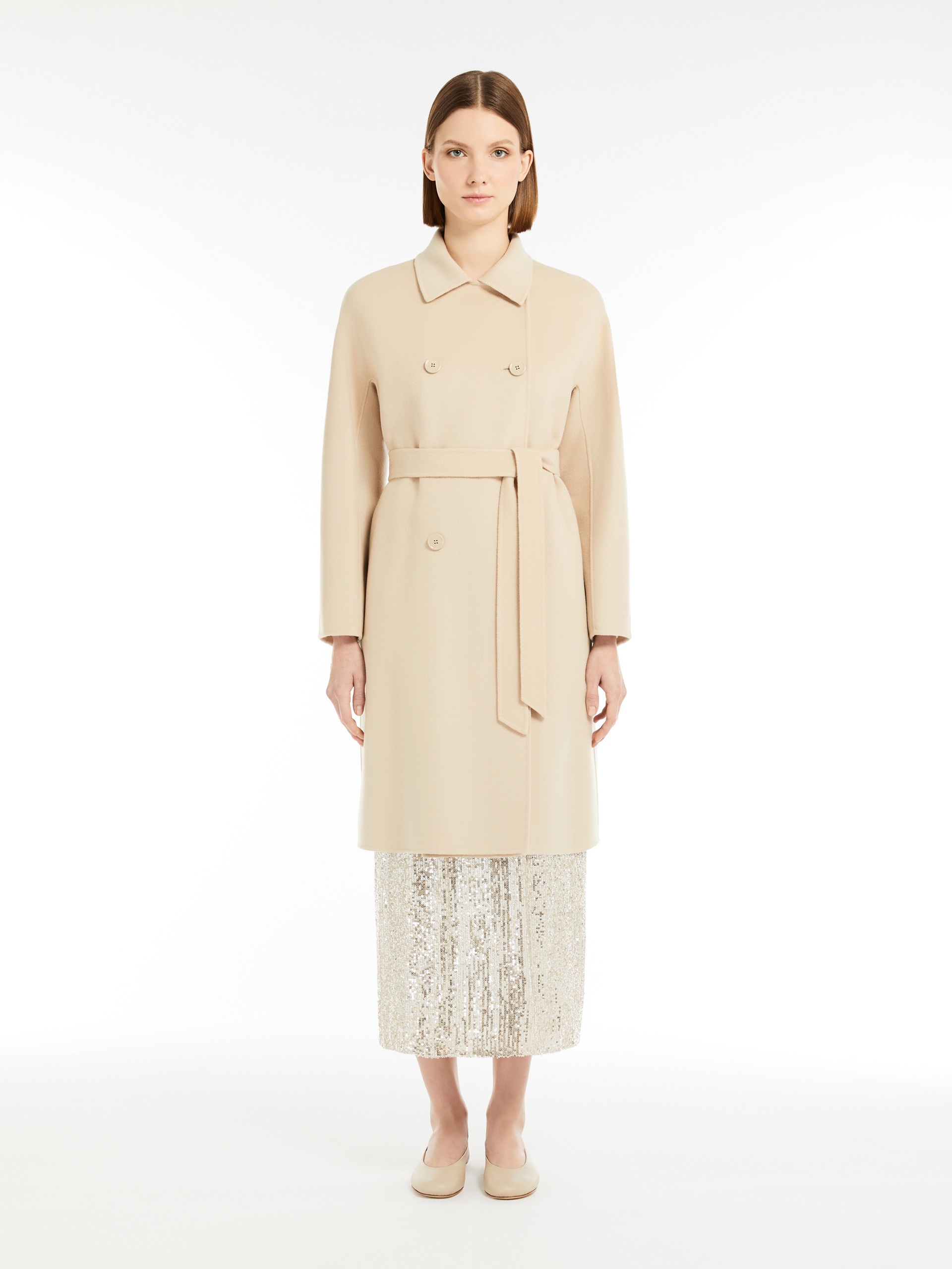 AVENUE Double-breasted double-faced wool coat - 3