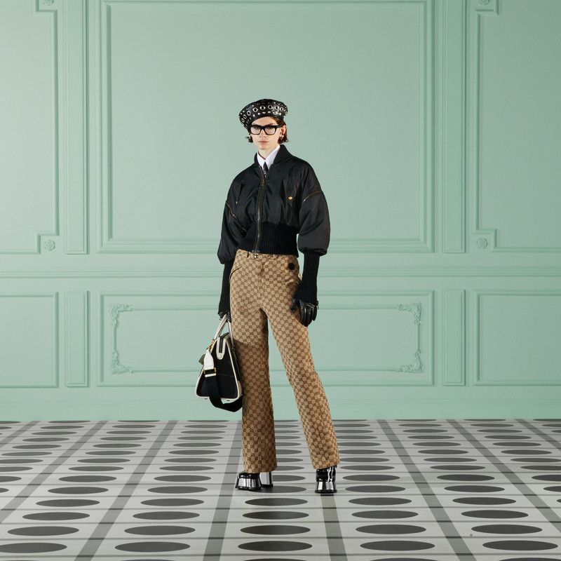 GUCCI GG cotton canvas pant outlook