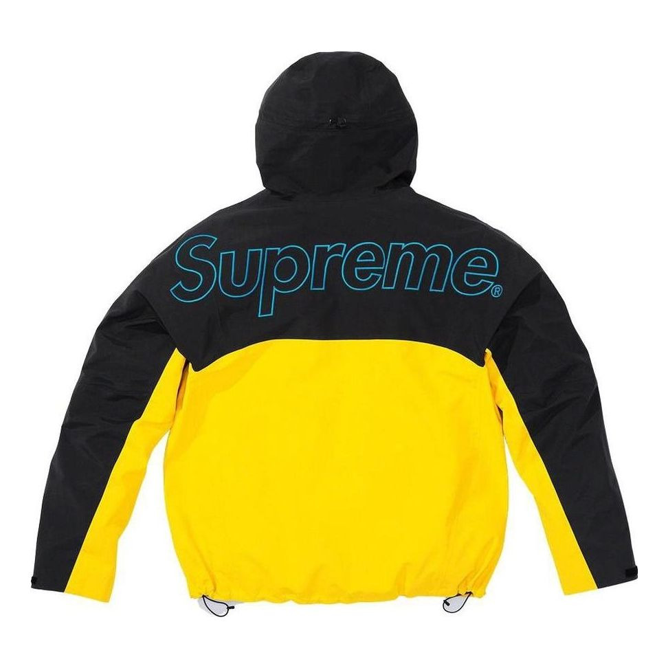 Supreme x The North Face Taped Seam Shell Jacket 'Yellow Black Blue' SUP-FW22-758 - 2