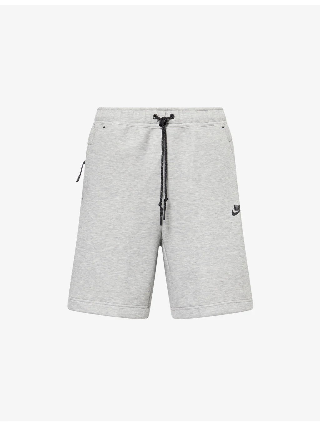 Technical Logo-Print Stretch-Woven Sweat Shorts - 1