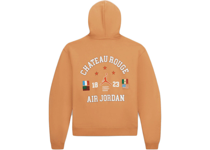 Jordan Jordan x Maison Chateau Rouge Hoodie Orange outlook