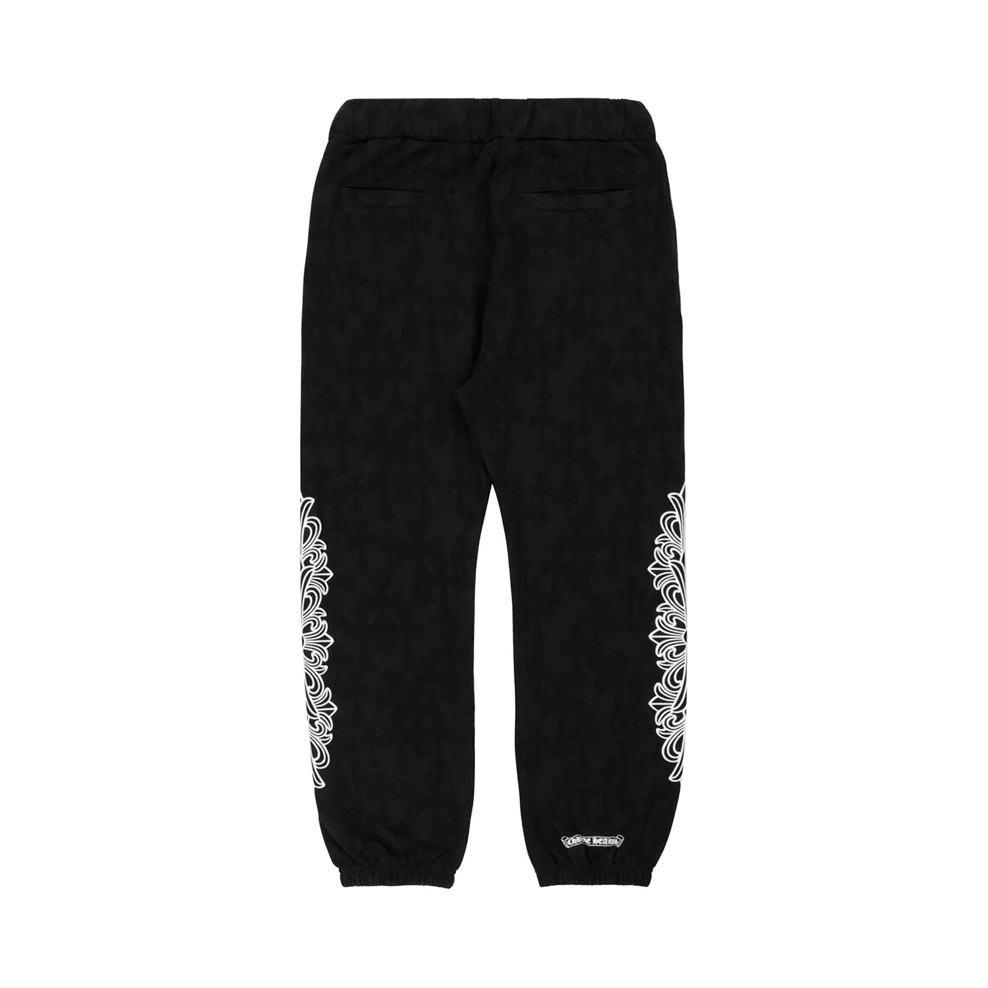 Chrome Hearts Cemetry Cross Sweatpants 'Black' - 2