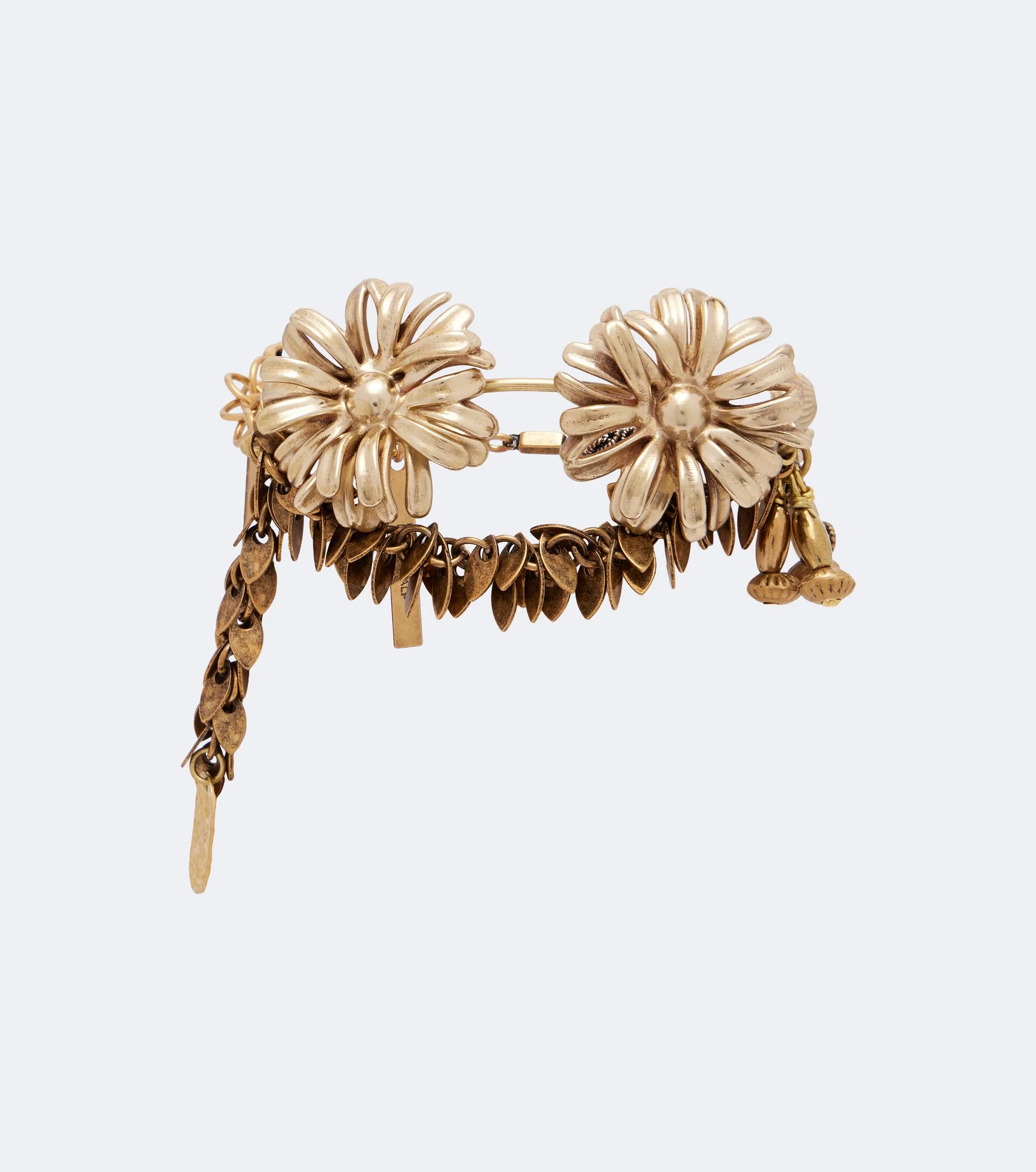 Floral embellished bracelet - 1