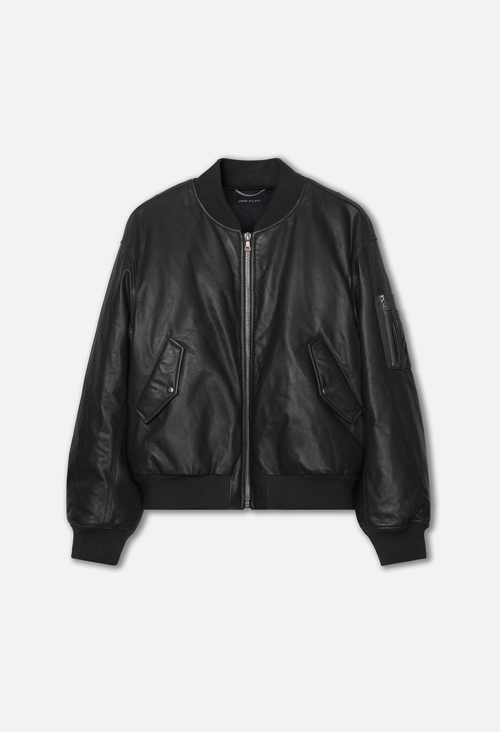 LEATHER ANDES BOMBER - 1