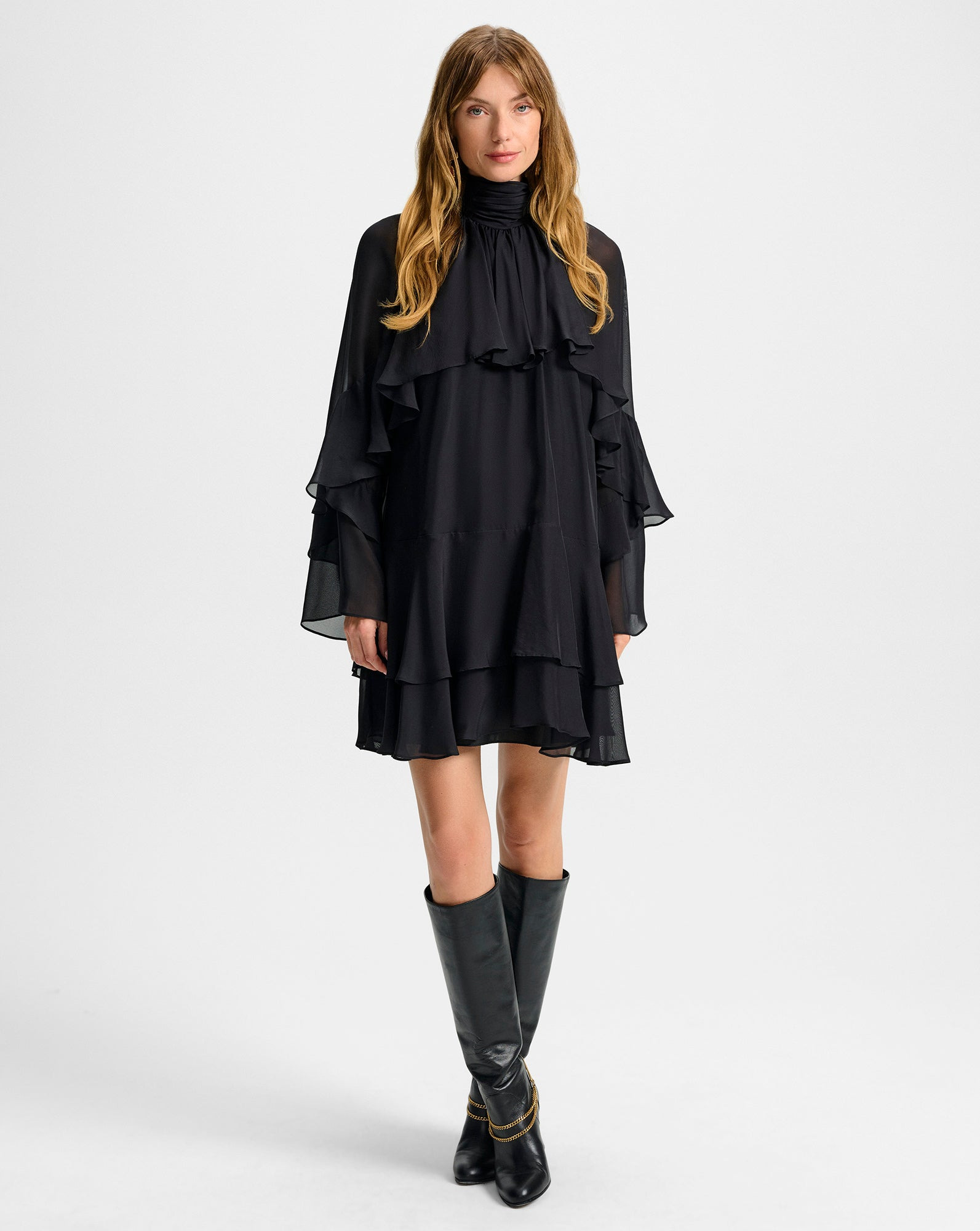 ADLINGTON SILK MINI DRESS - 3