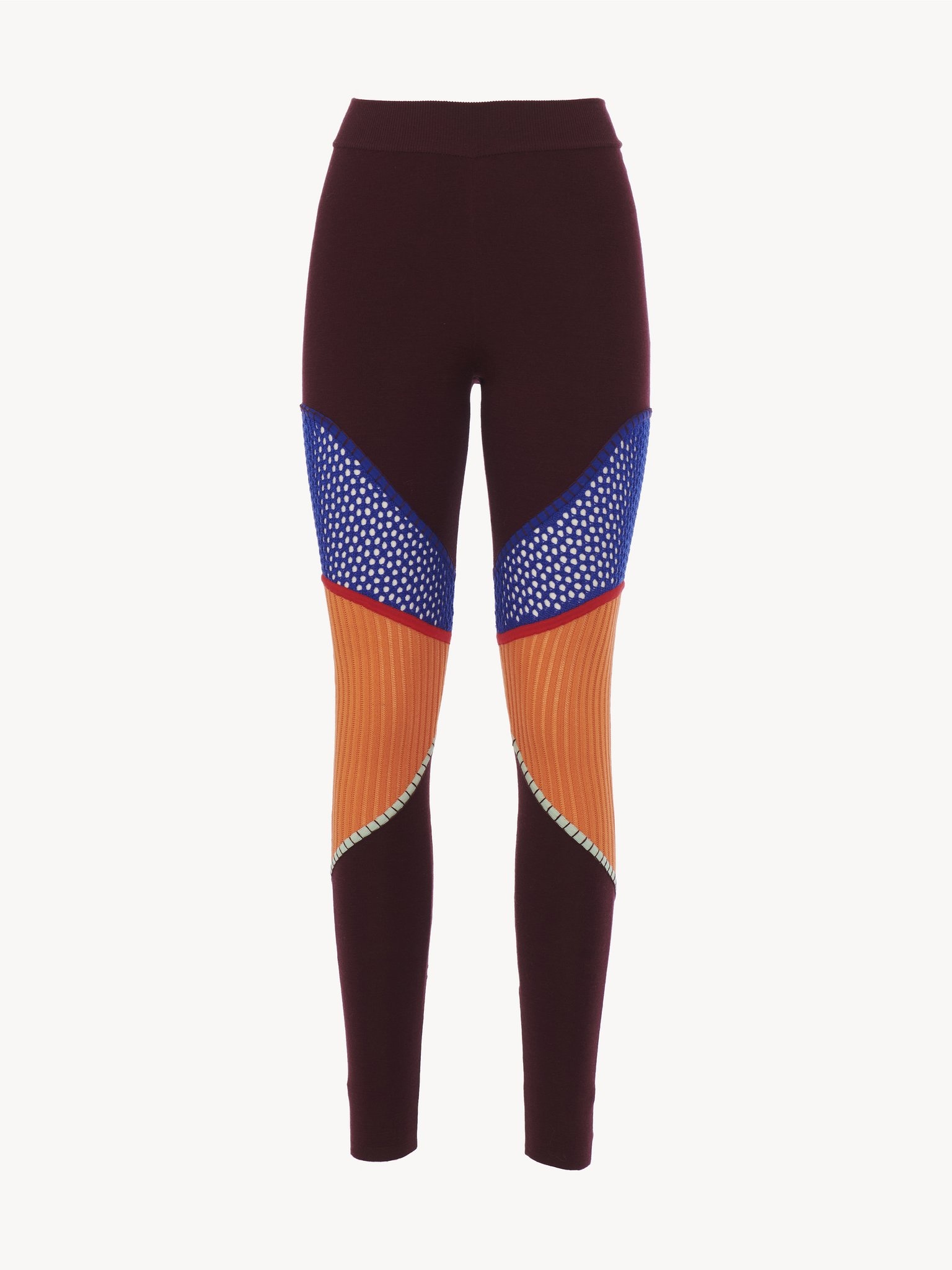 MESH-DETAIL LEGGINGS - 4