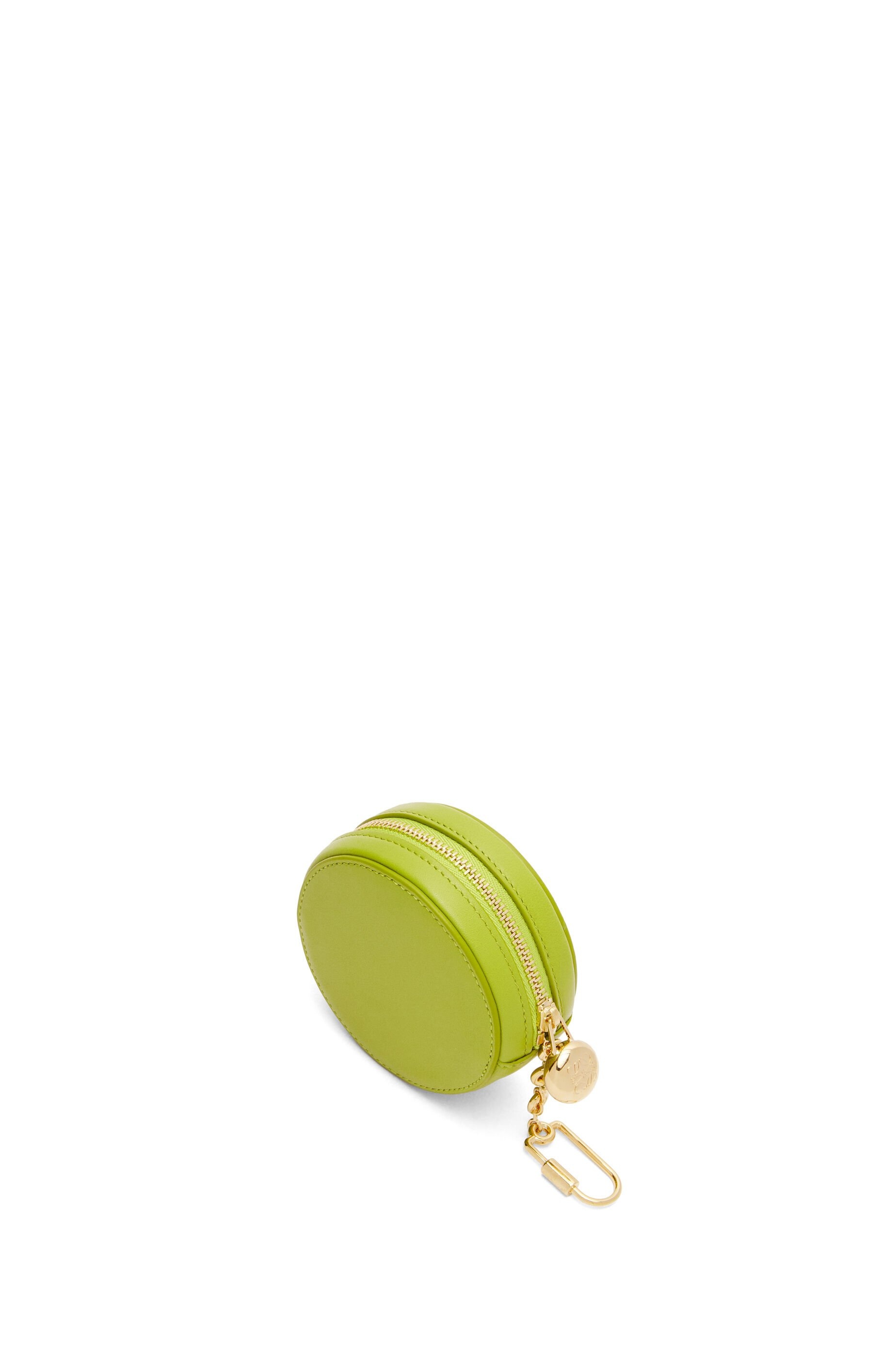 Pebble cookie key holder in shiny nappa calfskin - 3