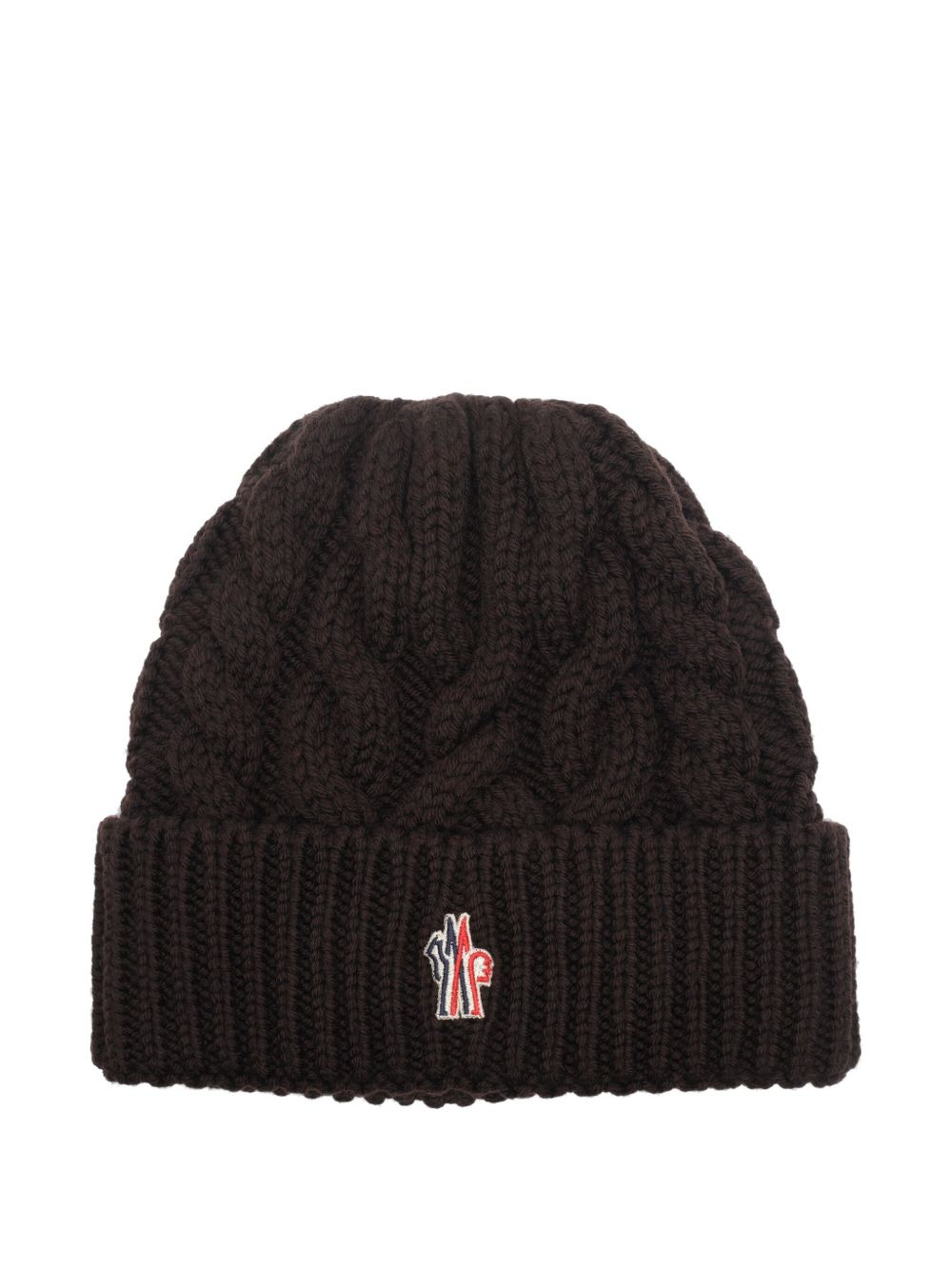 logo-patch beanie - 1