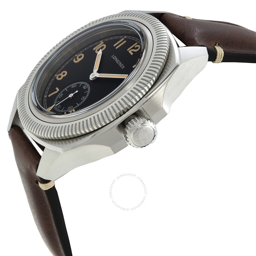Longines Pilot Majetek Automatic Black Dial Men's Watch L2.838.4.53.9 - 2