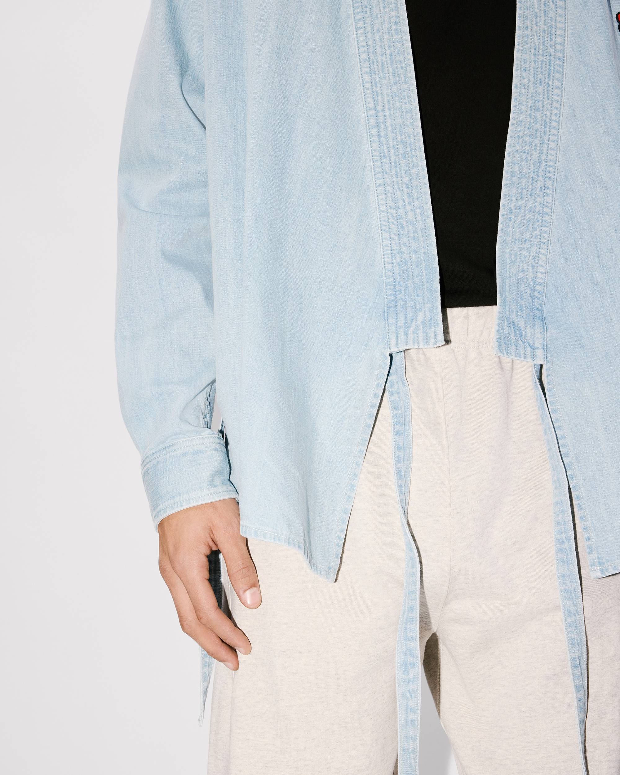 Denim kimono jacket - 7