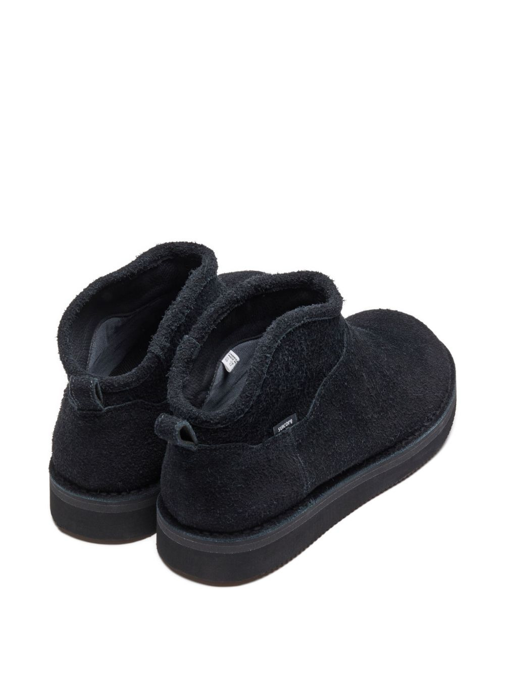 suede pull-on boots - 3