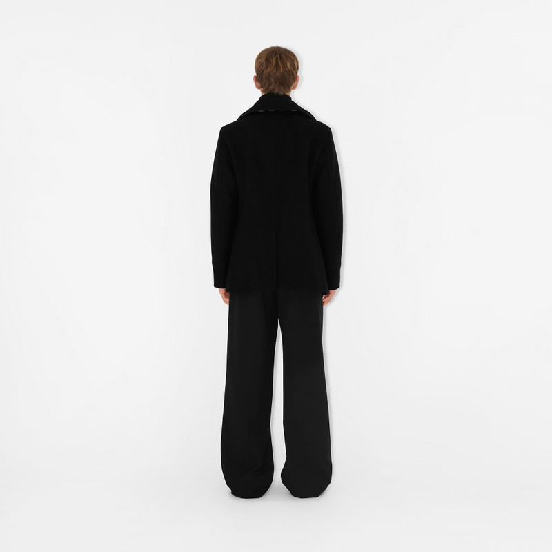 Wool Blend Pea Coat 4