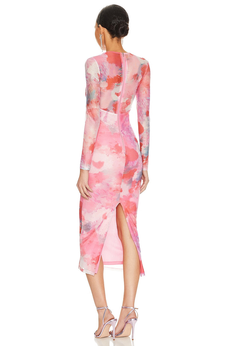 BARDOT Lena Mesh Midi Dress outlook