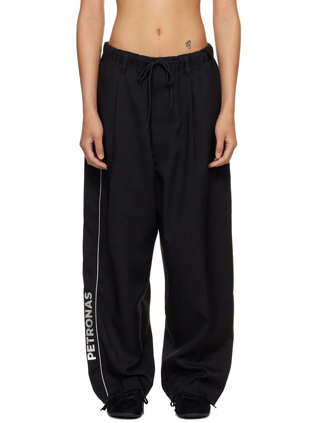 Black Mercedes-AMG F1 Edition Mercedes Track Pants - 1