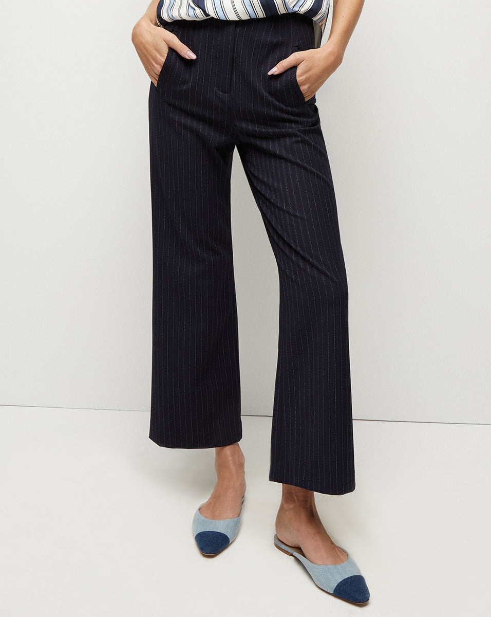 DOVA PINSTRIPED PANT - 8