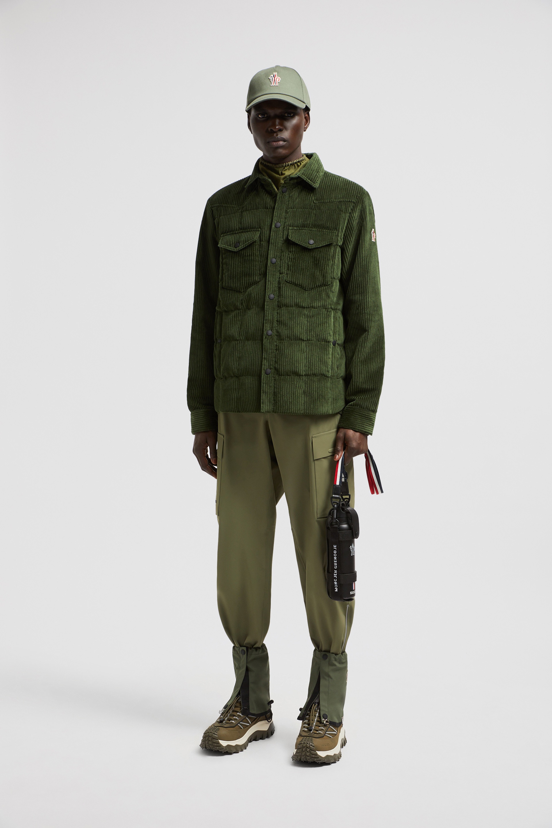 Gelt Corduroy Down Shirt Jacket - 2