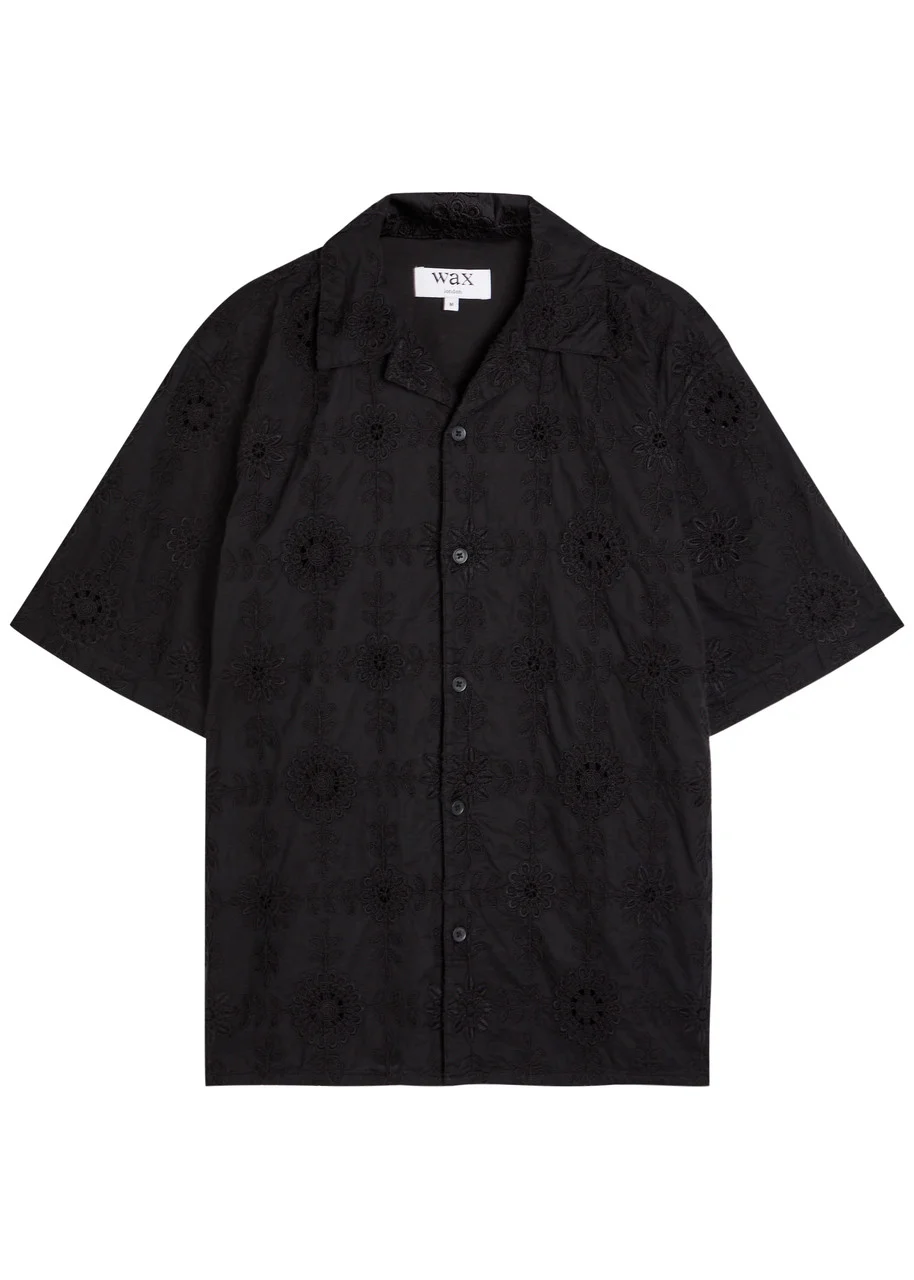 Wax London Didcot Embroidered Cotton Shirt - 1