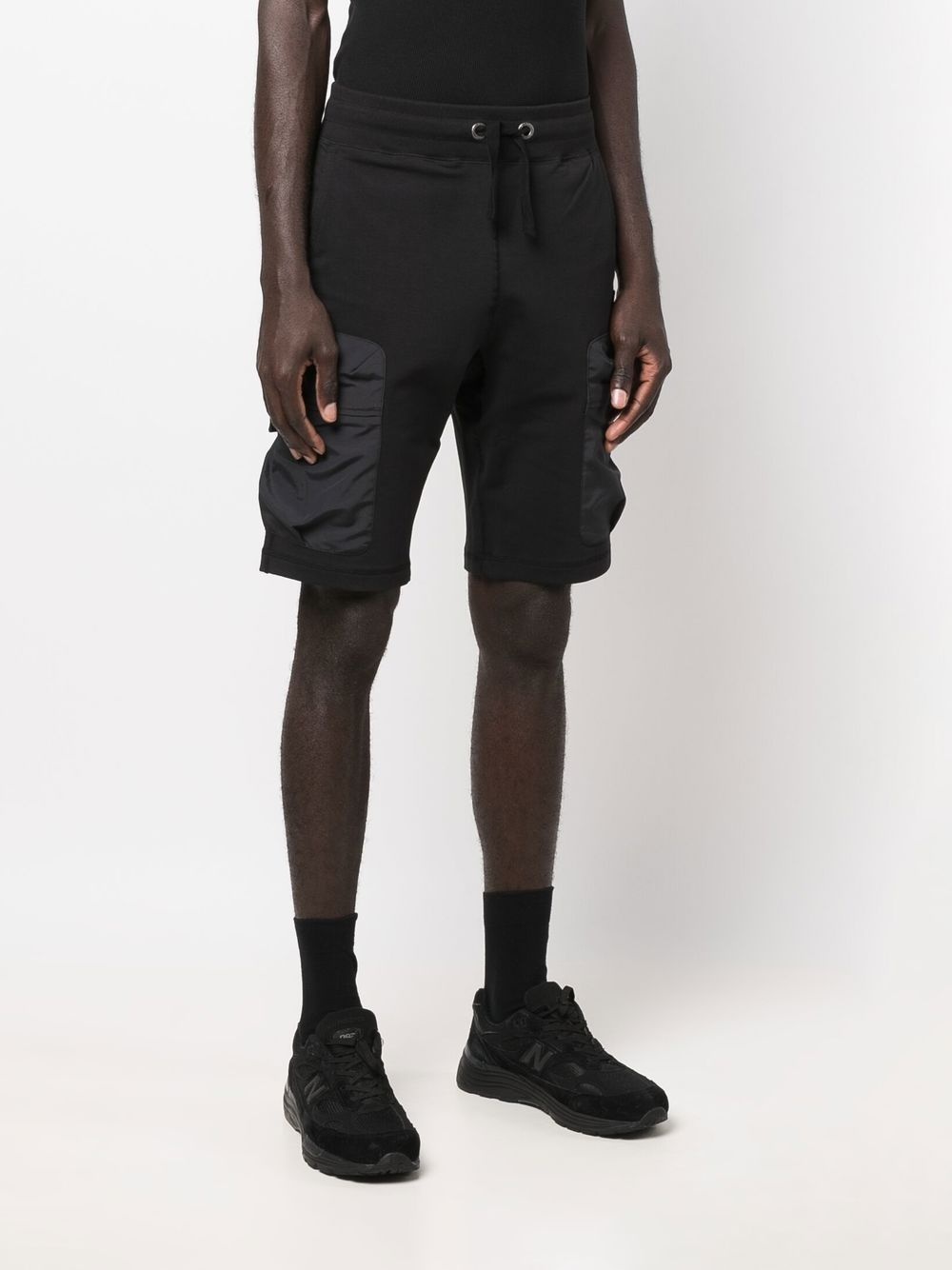 drawstring-fastening waistband shorts - 3