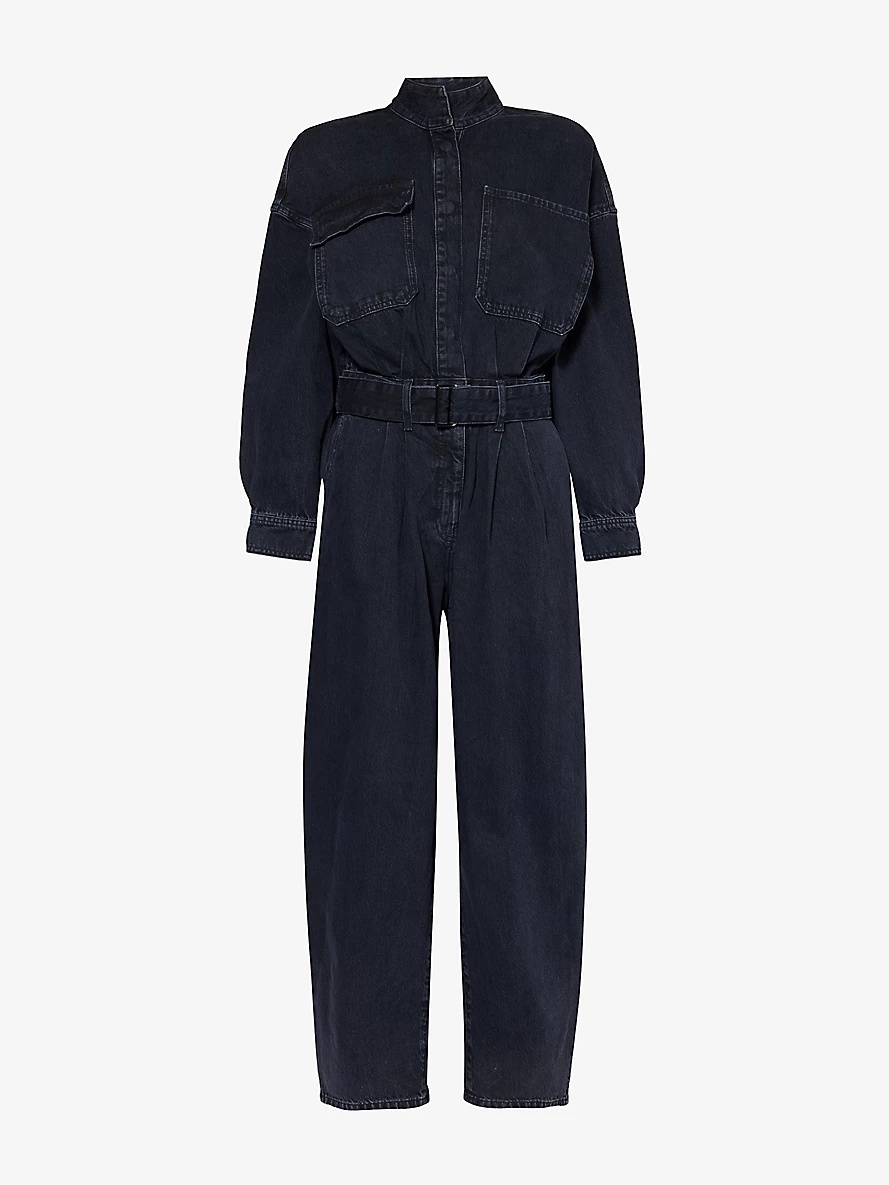 Frame belted jumpsuit deals