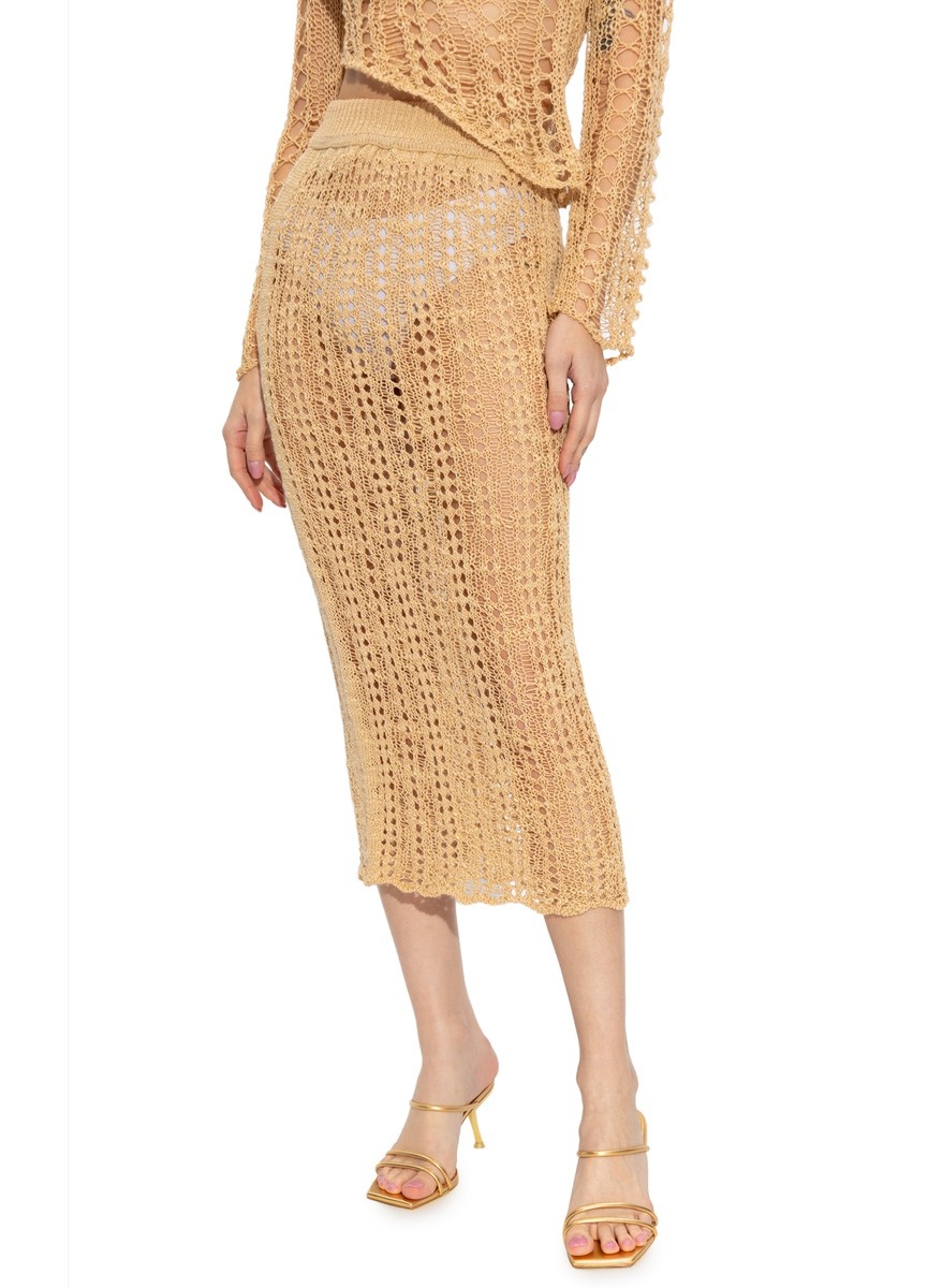 スカート CULT GAIA Woman Skirt Beige CCSRYN DAWSONCHAMPAGNE Cult Gaia Outlet: Skirt woman - Beige | Cult Gaia skirt