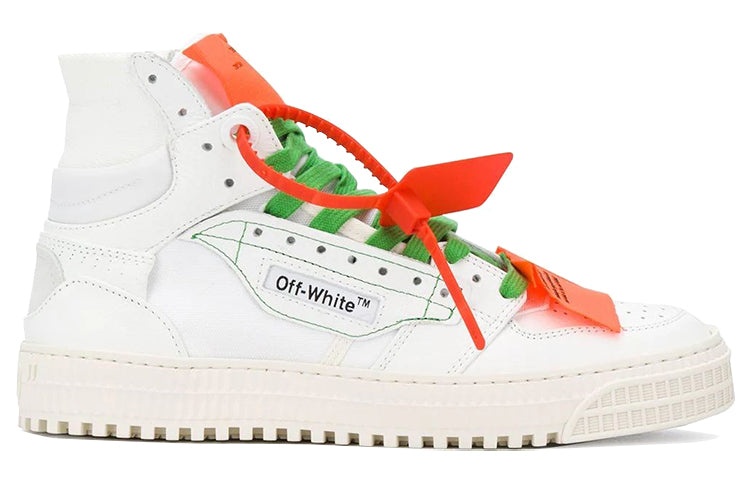 (WMNS) Off-White C/O Virgil Abloh Retro High Top Casual Skate Shoes White OWIA112R208000680100 - 2