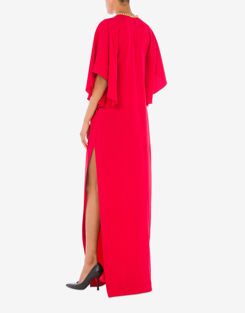 CHAIN & HEART ENVERS SATIN DRESS 3