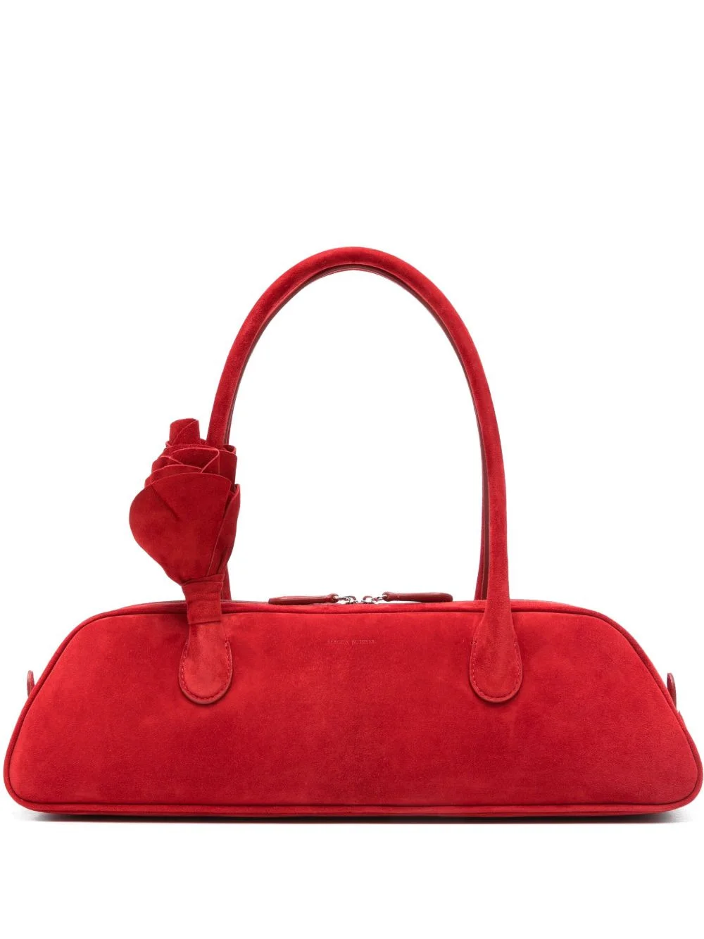 Brigitte Trapeze suede tote bag - 1