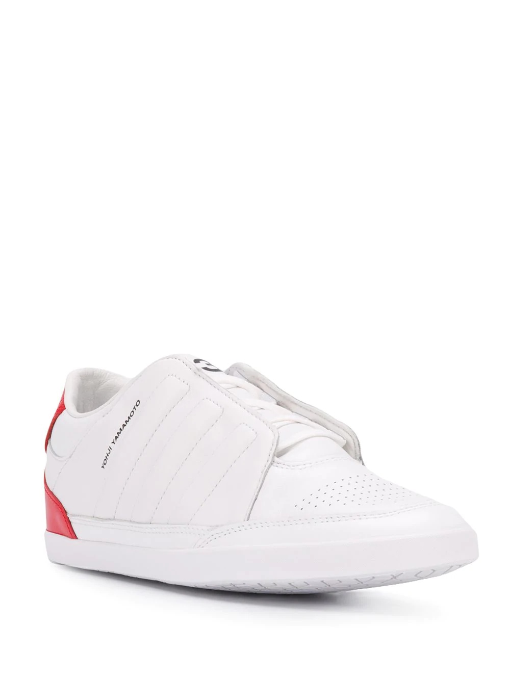 contrast heel-counter sneakers - 2