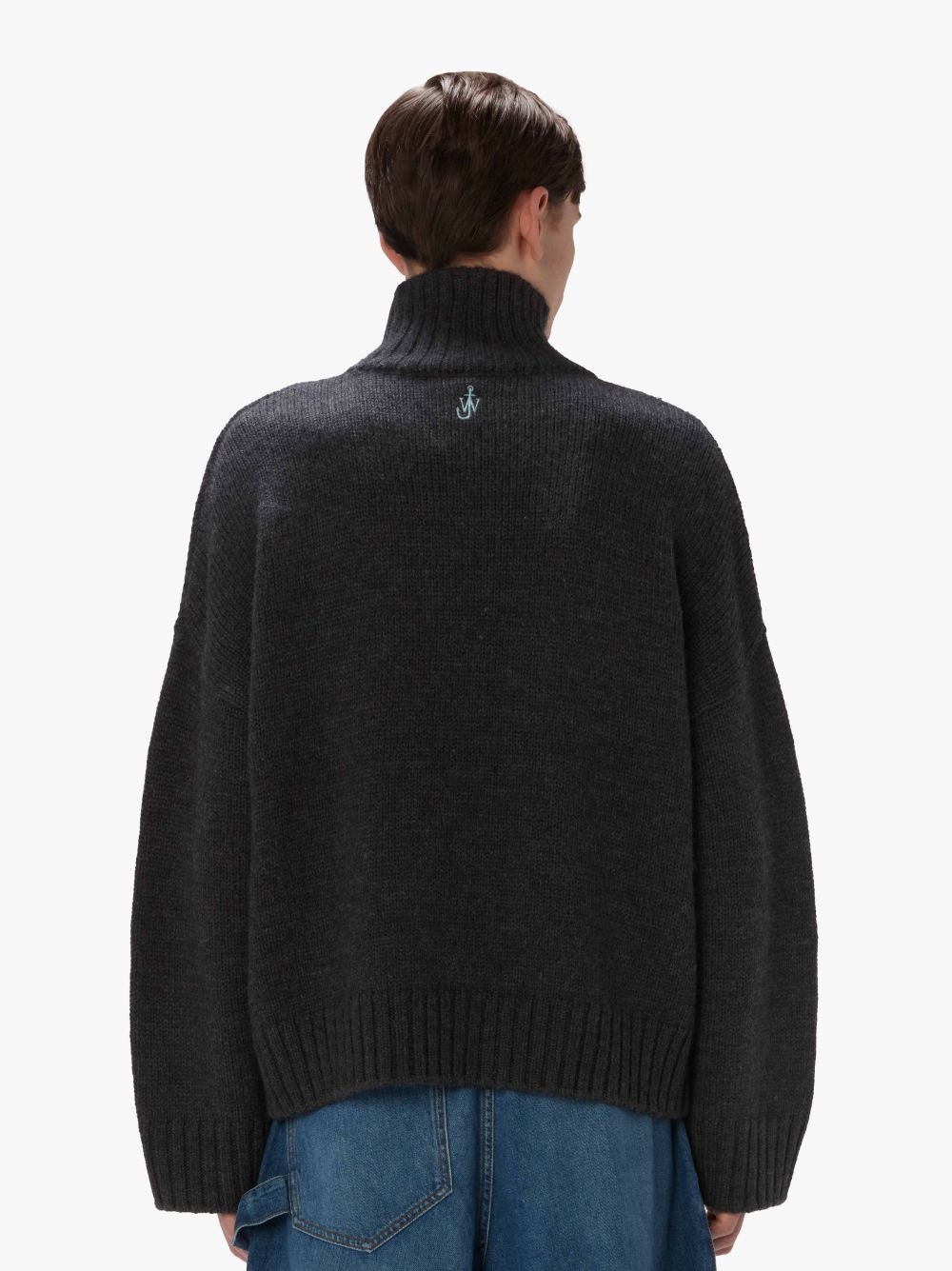 PATCH POCKET TURTLENECK SWEATER - 3