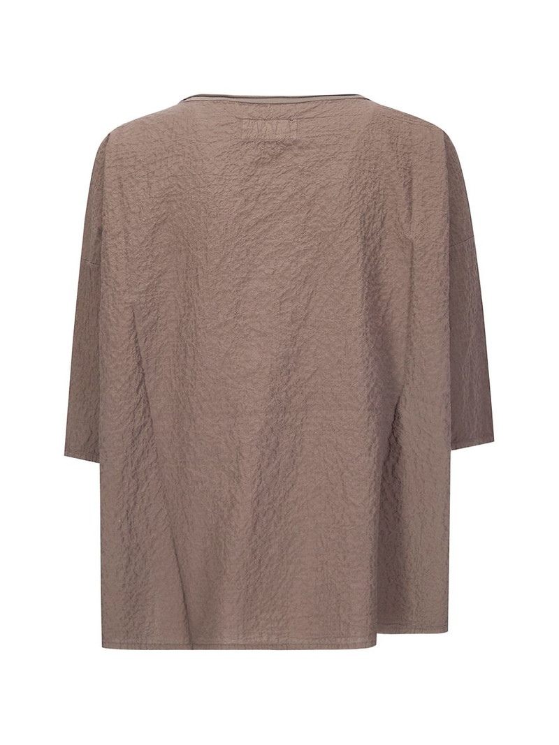LABO.ART crepe-effect T-shirt outlook
