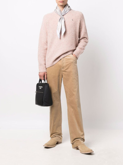 Acne Studios long flared trousers outlook