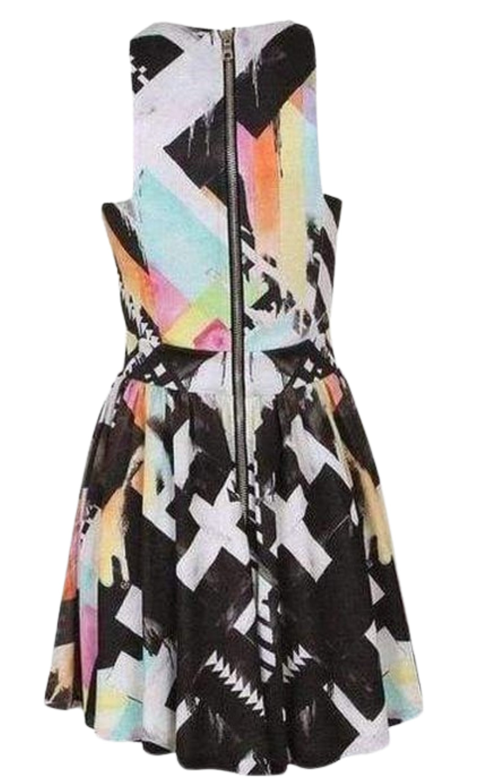 Printed Silk Jersey Mini Dress - 4