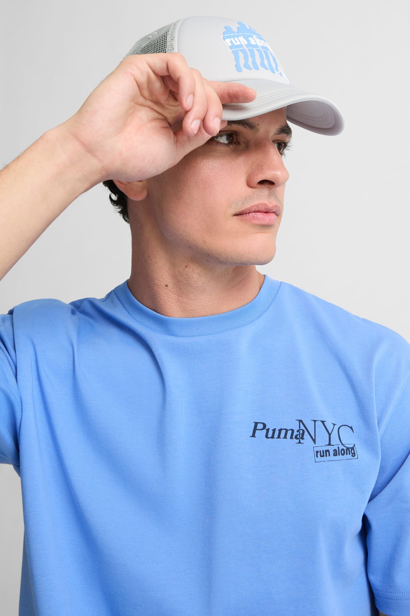PUMA NYC Run Along Retro Trucker Hat - 3