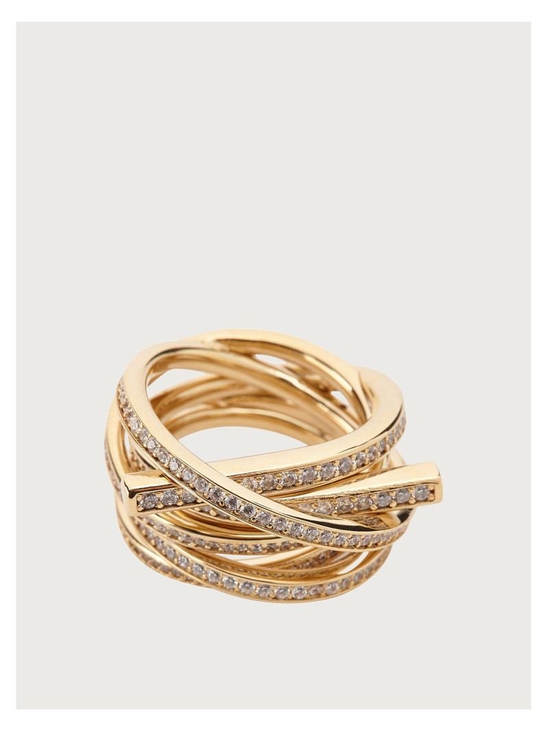 Gancini ring - size 54 3
